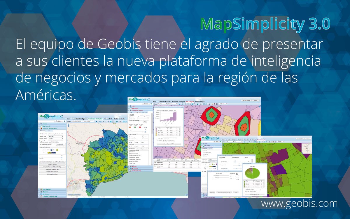 Lo Nuevo En MapSimplicity 3.0 - Geobis International