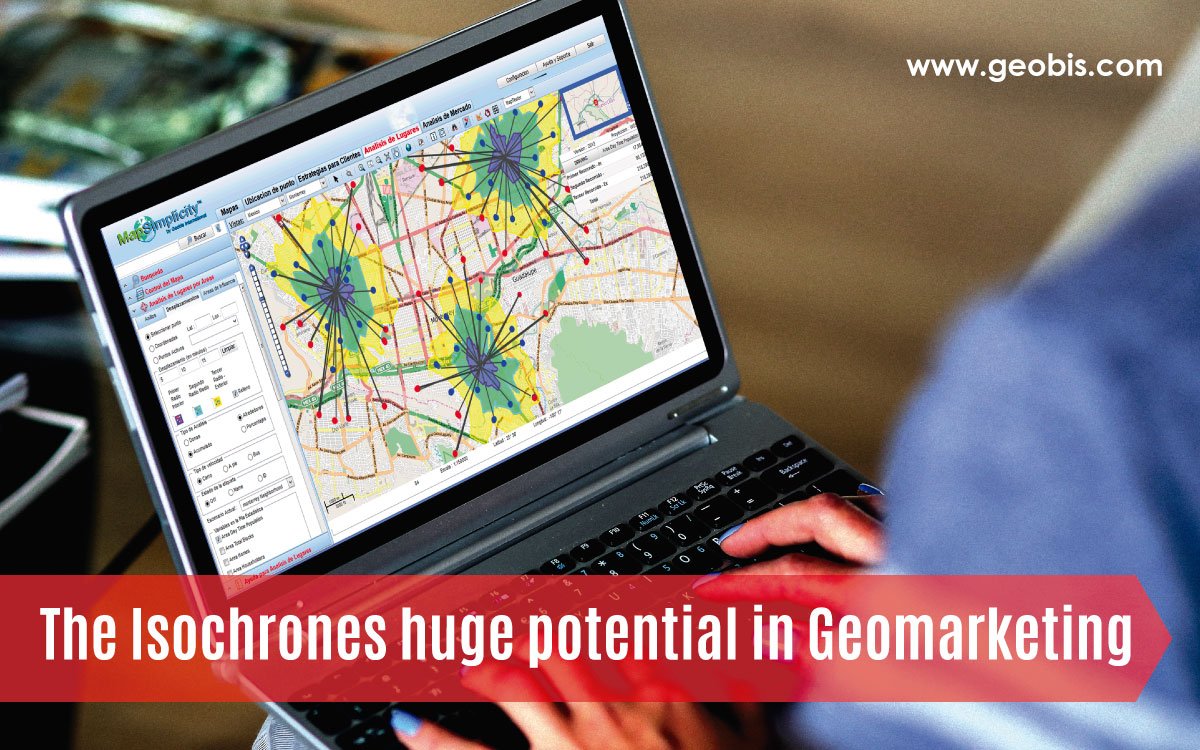 The Isochrones Huge Potential In Geomarketing Geobis International